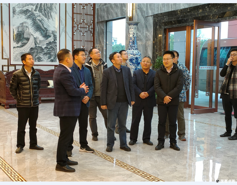 中科院長春分院專家組一行到我公司參觀調(diào)研